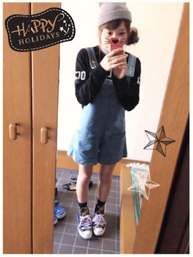 「TOMMY Hers（トミー ハーズ）のアイテム」を使った、みなみさん（レディース・155cm）の春コーディネート