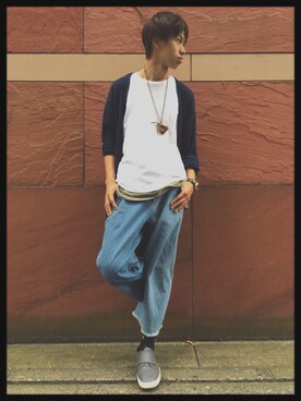 遊雅さん（メンズ・176cm）の春コーディネート