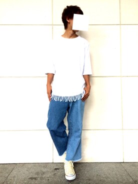 遊雅さん（メンズ・176cm）の夏コーディネート