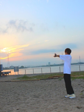 遊雅さん(メンズ・176cm)の夏コーディネート