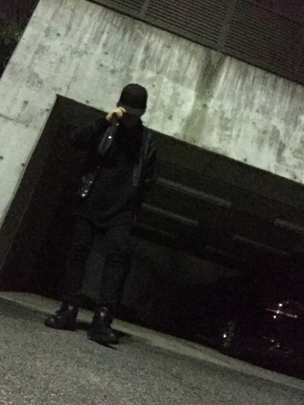 「TOGA、yohjiyamamoto、OPENING CEREMONY、NIKE、ブラック」｜「Yohji Yamamotoのアイテム（キャップ、ブラック系）」を使った、abekatsuさん（メンズ・173cm）の秋コーディネートの1枚目の写真