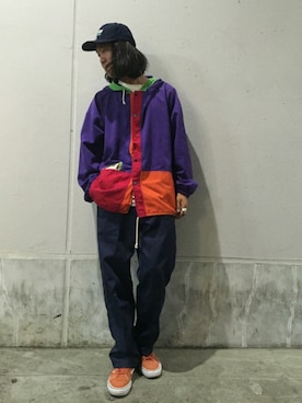 「CROSSCOLOURS」｜kenichi iwasakiさん（メンズ・178cm）の夏コーディネート