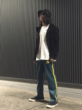 「CIAOPANIC（チャオパニック）のアイテム（その他アウター）」を使った、kenichi iwasakiさん（メンズ・178cm）の夏コーディネート