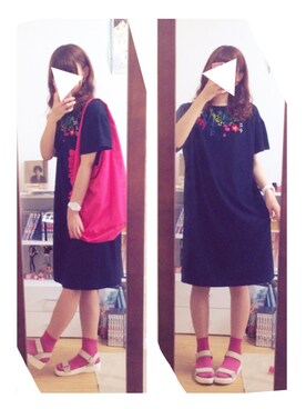 「ORiental TRaffic（オリエンタルトラフィック）の【再値下げ！SALE 50%OFF】【スポーツ系サンダル人気No1！】★スポーツサンダル★5203（サンダル）」を使った、Kana＊°さん（レディース・160cm）の夏コーディネート