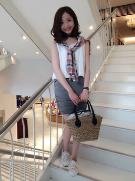 momoさん(レディース・162cm)の夏コーディネート