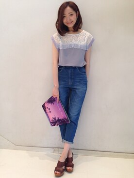 momoさん(レディース・162cm)の夏コーディネート