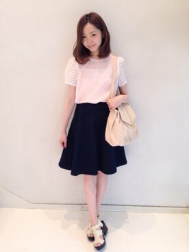 momoさん（レディース・162cm）の夏コーディネート