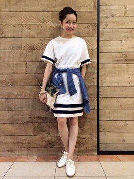 momoさん(レディース・162cm)の夏コーディネート