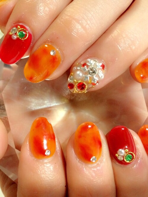 MitU*さんの（IRIS＊NAIL）を使ったコーディネート