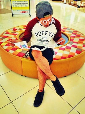 「MR.OLIVE（ミスターオリーブ）のアイテム（財布/小物）」を使った、kotaさん（メンズ・170cm）の夏コーディネート