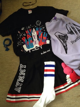 玉鈴さん（レディース・146cm）の夏コーディネート