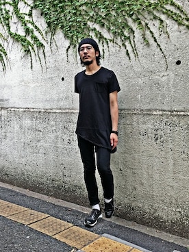 「白ソックス」｜タケダさん（メンズ・179cm）の夏コーディネート