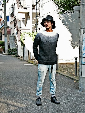 「ソックス」｜タケダさん（メンズ・179cm）の秋コーディネート