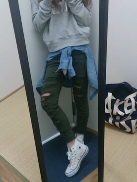 yuuki.さん(レディース・154cm)の春コーディネート