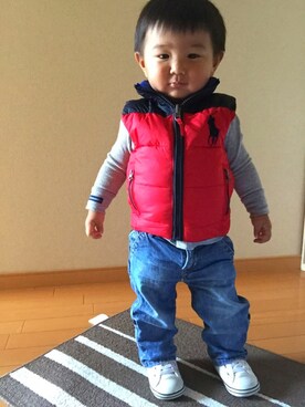 みきさん（キッズ・80cm）の冬コーディネート