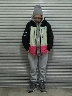 「Jordan」｜「アイテム（マウンテンパーカー）」を使った、psychojunkyさん（メンズ・170cm）の秋コーディネート