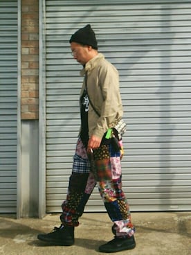 「I&ME（アイアンドミー）のアイテム」を使った、psychojunkyさん（メンズ・170cm）の秋コーディネート