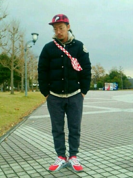 「I&ME（アイアンドミー）のアイテム」を使った、psychojunkyさん（メンズ・170cm）の秋コーディネート