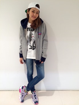 中村 えりさん（レディース・164cm）の秋コーディネート