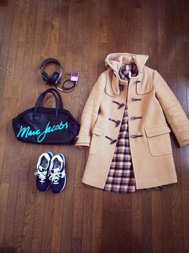 Kaoru 0さん（レディース・154cm）の冬コーディネート