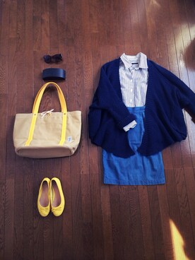 Kaoru 0さん（レディース・154cm）の冬コーディネート