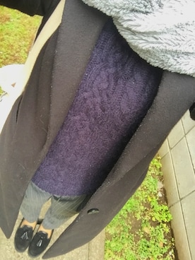 haluさん（レディース・157cm）の冬コーディネート