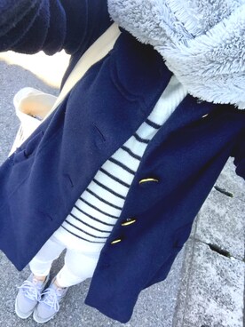 haluさん（レディース・157cm）の冬コーディネート