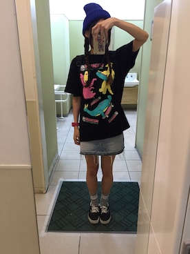 「アイテム（アナログ腕時計、ピンク系）」を使った、びすこさん（レディース・163cm）の秋コーディネート