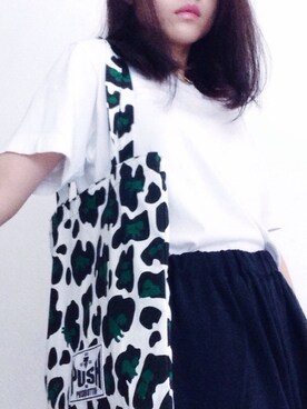 「pushBUTTONのアイテム」を使った、Lavigneさん（レディース・159cm）の秋コーディネート
