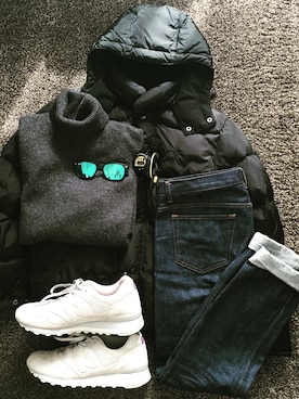 RiosKeさん（メンズ・180cm）の冬コーディネート