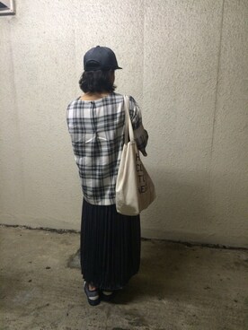 「JULIEN DAVID（ジュリエンデビッド）のアイテム」を使った、saU＊さん（レディース・158cm）の秋コーディネート