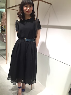 「アイテム（オールインワン・サロペット）」を使った、kazuhohamadaさん（レディース・157cm）の春コーディネート