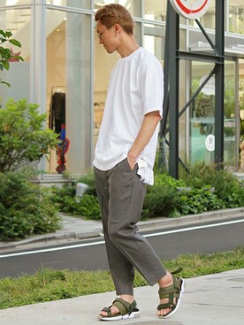 JUN TOYODAさん（メンズ・178cm）の夏コーディネート