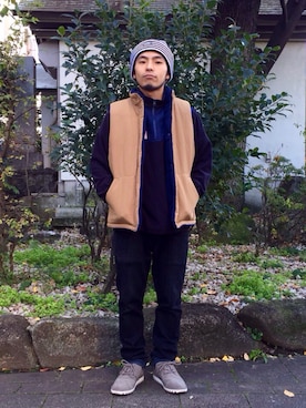 石井 智大さん（メンズ・162cm）の冬コーディネート