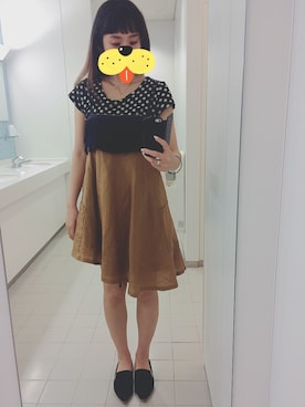 「Tabrik（タブリク）のアイテム」を使った、akiiraさん（レディース・160cm）の春コーディネート