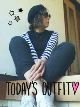 「blondy（ブロンディー）のアイテム」を使った、＊心愛＊ココさん（レディース・160cm）の冬コーディネート