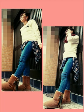 「Koolaburra（クーラブラ）のアイテム」を使った、＊心愛＊ココさん（レディース・160cm）の秋コーディネート