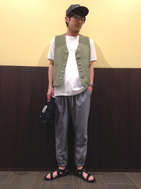 GRAND GLOBALつくば店さん（メンズ・180cm）の夏コーディネート