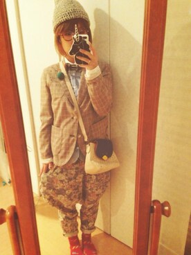 yukaさん（レディース・152cm）の秋コーディネート