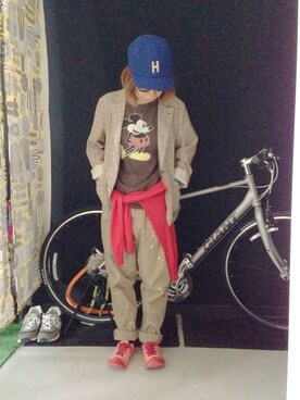 yukaさん（レディース・152cm）の春コーディネート