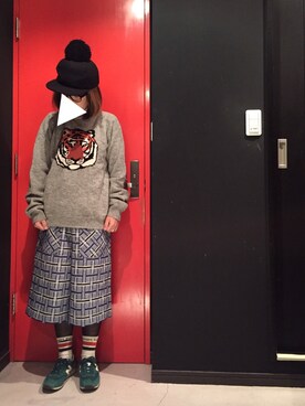 yukaさん（レディース・152cm）の冬コーディネート