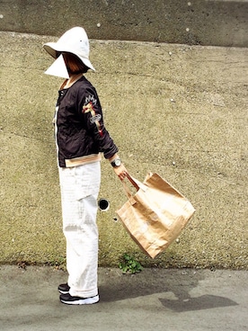 yukaさん（レディース・152cm）の春コーディネート