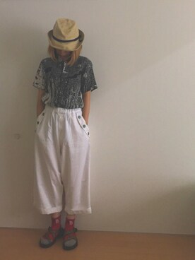 yukaさん（レディース・152cm）の夏コーディネート