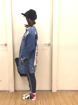 「ZARA（ザラ）のアイテム（カバーオール）」を使った、yukaさん（レディース・152cm）の秋コーディネート