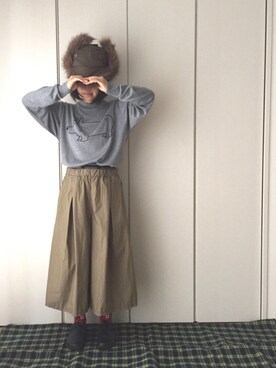 yukaさん（レディース・152cm）の秋コーディネート