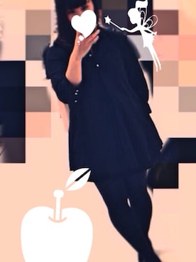 「アイテム（シャツワンピース）」を使った、Kaoru?さん（レディース・154cm・20代）の夏コーディネート