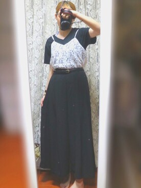 めんめんさん(レディース・160cm)の夏コーディネート