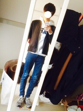 「VANS（バンズ）のアイテム（パーカー）」を使った、ryo_kandaさん（メンズ・175cm）の秋コーディネート