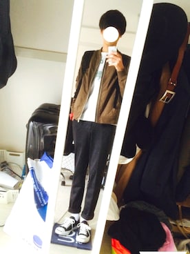 「CONVERSE（コンバース）のCONVERSE コンバース ジャック パーセル / JACK PURCEL（スニーカー）」を使った、ryo_kandaさん（メンズ・175cm）の春コーディネート