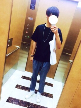 「Champion（チャンピオン）のアイテム（レッグウェア）」を使った、ryo_kandaさん（メンズ・175cm）の夏コーディネート